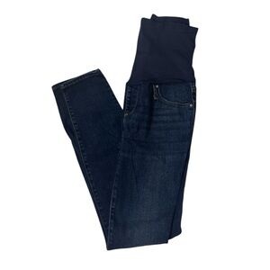 GAP Maternity Women's Deep Indigo Skinny Jeans